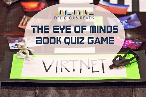 Delicious Reads: Book Club Ideas For: "The Eye of Minds" {by James Dashner}