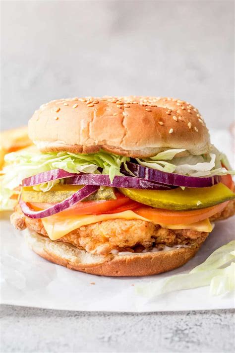 Crispy Chicken Sandwich Recipe