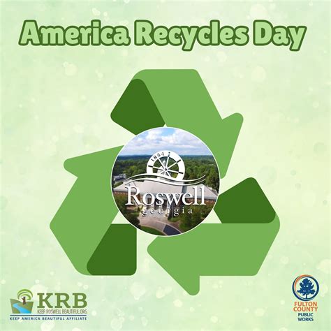 America Recycles Day: Recycling Center Tours, City of Roswell, Georgia ...