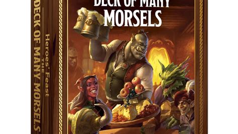New D&D Deck Heroes' Feast: The Deck of Many Morsels Revealed
