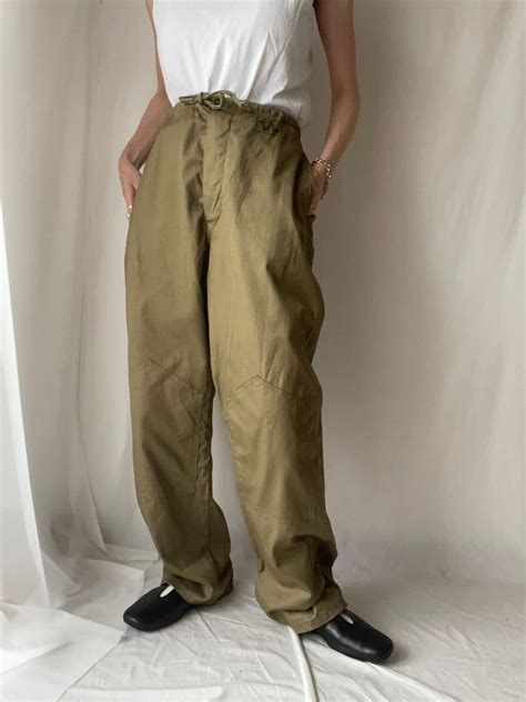 Romania army work easy pants | chai_vintage