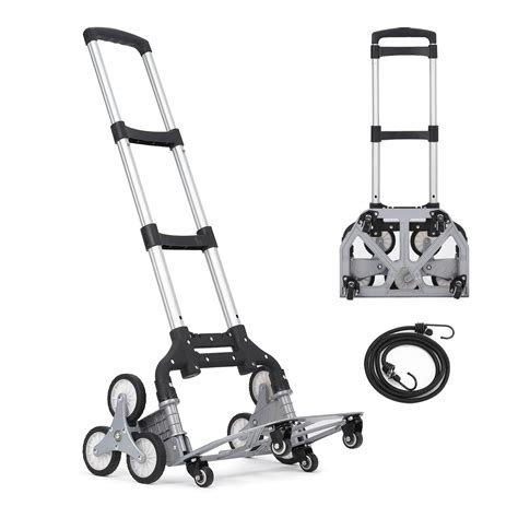 Kselythan Stair Climbing Hand Truck Cart, 180 Lbs Load Capacity Folding ...