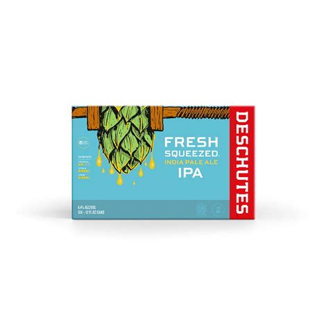 Deschutes Fresh Squeezed IPA Beer 12 oz Cans - Shop Beer at H-E-B