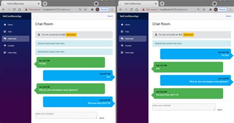 Net Core Chat App Free Source Code 的图像结果