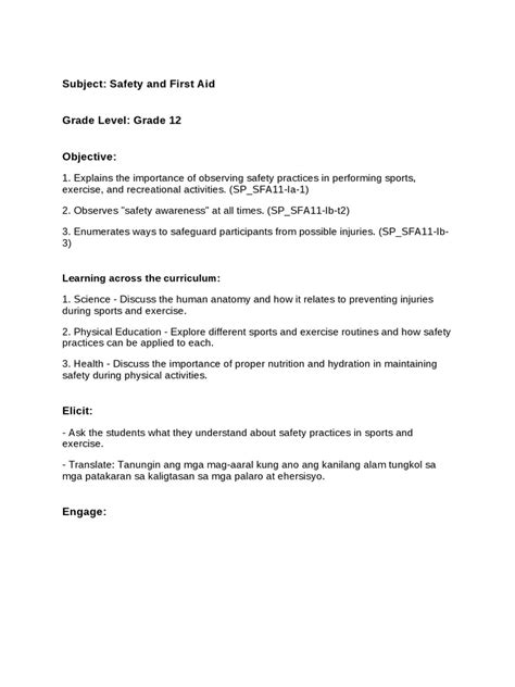 Image result for Introduction of First Aid Lesson Plan