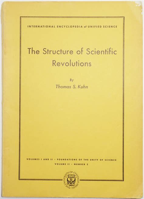 Thomas Kuhn - The Structure of Scientific Revolutions, 1962 - Rudi Thoemmes Rare Books