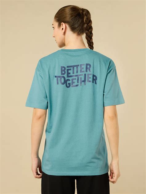Buy Better Together Community Blue T-shirt Online in India | Cult Store