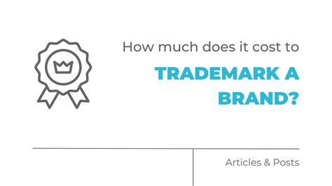 How Much Does it Cost to Trademark a Brand? - MOCK, the agency