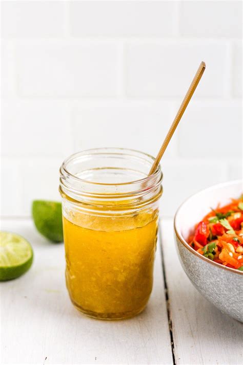 Best 13 Honey Ginger Vinaigrette Dressing with Lime – Hannah Magee RD ...