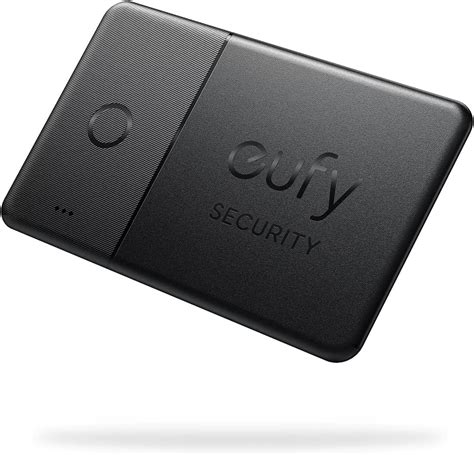 eufy Security SmartTrack Card (Black, 1-Pack), Works with Apple Find My ...