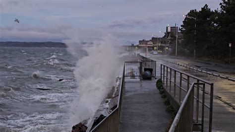 WEST SEATTLE WEATHER: King tide meets wind; rain takes break for ...