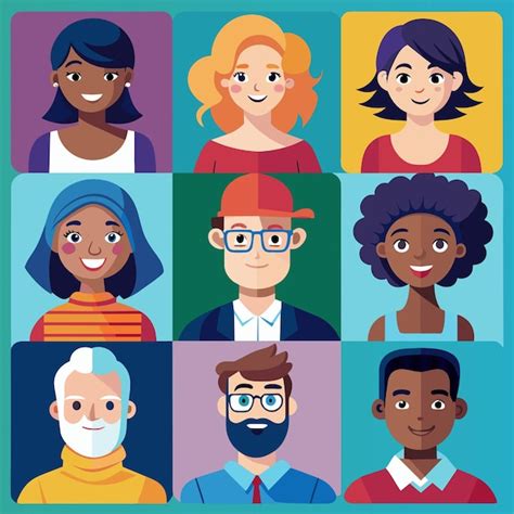 A cartoon illustration of people with one holding a book and the other ...