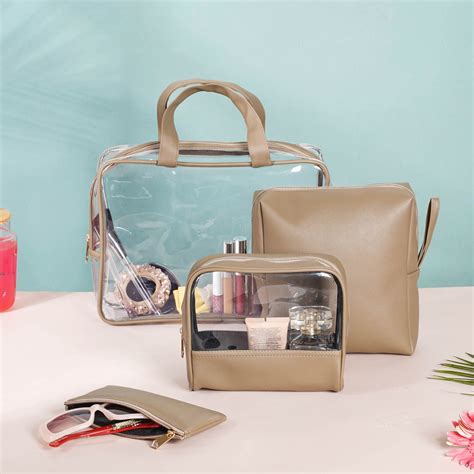 Shop Beige Travel Kit Online In India | Nestasia