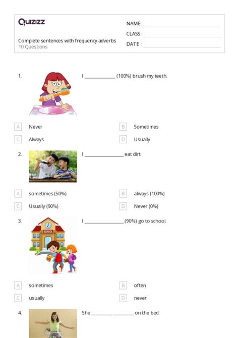 50+ Complete Sentences worksheets for 8th Class on Quizizz | Free ...