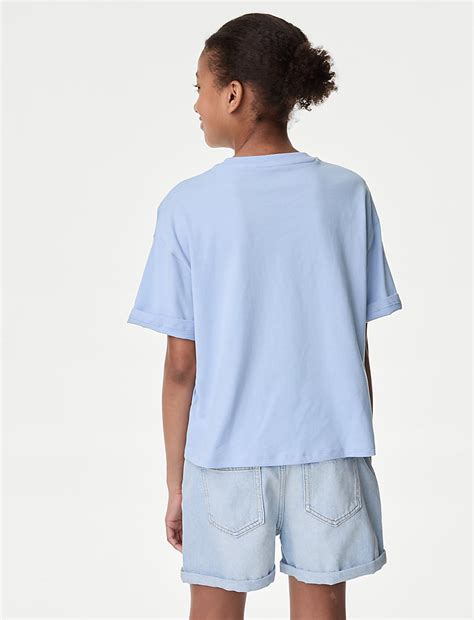 Buy Pure Cotton Snoopy™ T-Shirt (6-16 Yrs) at Marks & Spencer