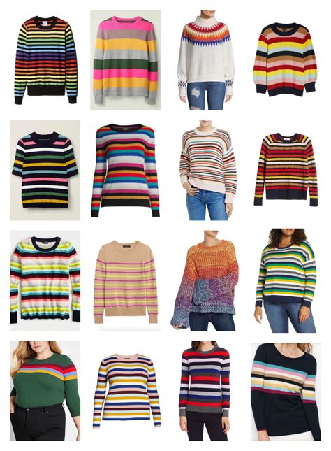 Sunshine on a Rainy Day: The Best Striped Sweaters | Wardrobe Oxygen