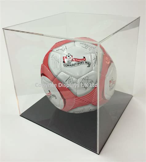 Acrylic Football Display Case - Perspex