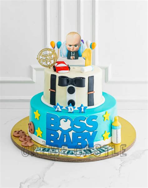 Boss Baby Cakes | Kids Cake Designs Noida & Gurgaon - Creme Castle