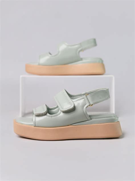 Eudora Green 1.2 inch Lightweight Flatform Heels For women – Monrow Shoes