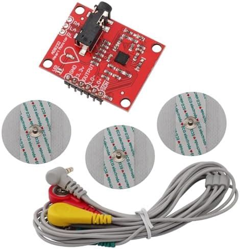 QBM AD8232 ECG Measurement Kit with Heart Rate Monitor Module, Medical ...