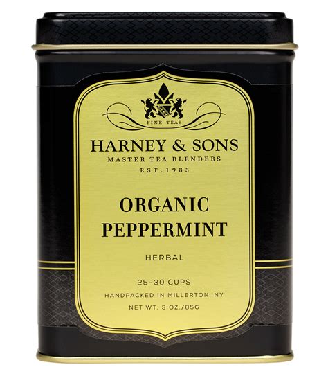 Organic Peppermint Herbal Tea - Harney & Sons Fine Teas
