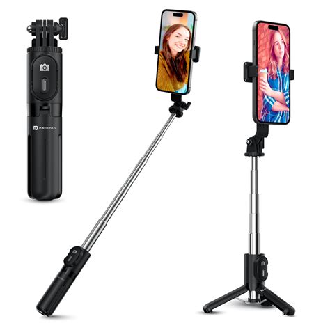 Buy Portronics Lumistick Mini Selfie Stick Tripod