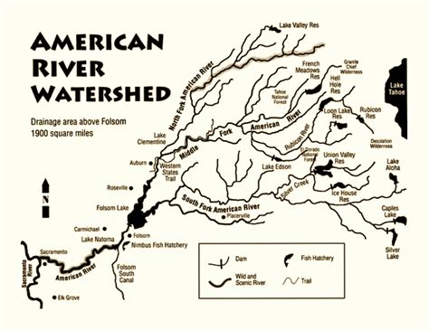 american rivers map