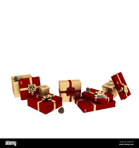 Christmas Decor With Boxes