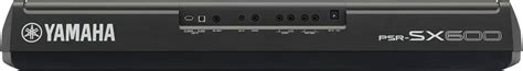 Buy Yamaha PSRSX600 Black Arranger Keyboard at Ubuy India