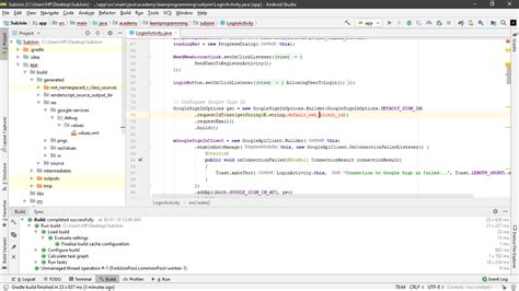 Image result for Cannot Resolve Symbol 'Default Web Client ID