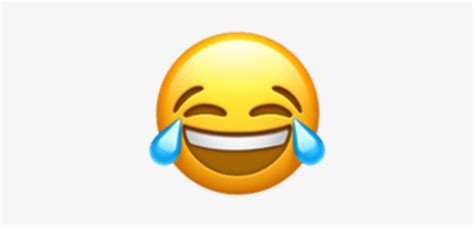 Emoji Iphone Laught Lol Emotions - Ios 10 Crying Laughing Emoji PNG ...