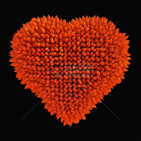危险的爱 锋利酸酸硫的心脏形状孤立高清图片下载-正版图片321380791-摄图网