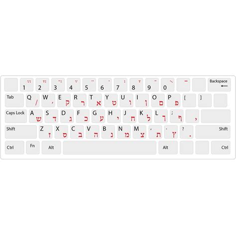 Image result for Hebrew Keyboard Layout