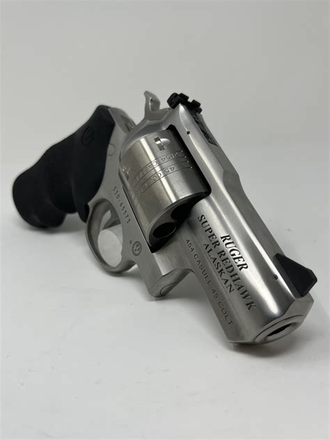 RUGER SUPER REDHAWK ALASKAN – DOUBLE ACTION 454 CASULL 6-ROUND COMPACT ...