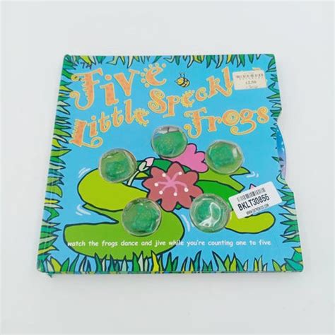 Five little speck frogs - BKLT30856 – Extrokids