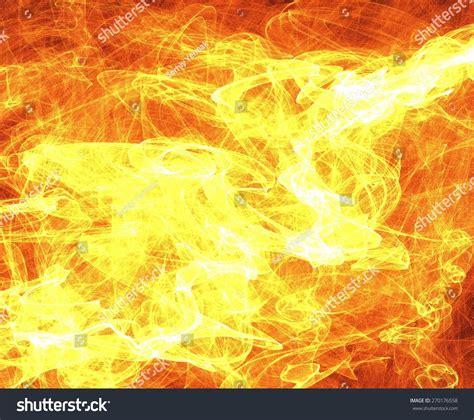 Yellow Flames Background