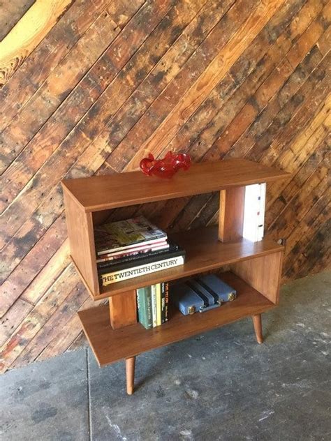Custom Mid Century Style Bookshelf | Modern furniture living room, Mid ...