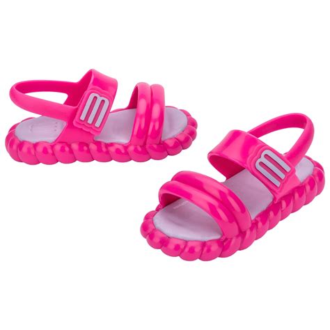 Mini Melissa Bubble Tech Sandal Baby 35822 PINK - cloviscalcados