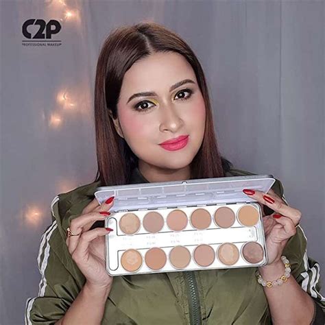 krylon SupraColor Foundation Palette 12 Color ( Delhi-1 ) Foundation ...