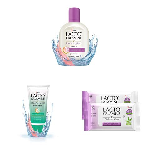 Lacto Calamine Face Lotion for Oil Balance - Oily Skin - 120 ml & Lacto ...