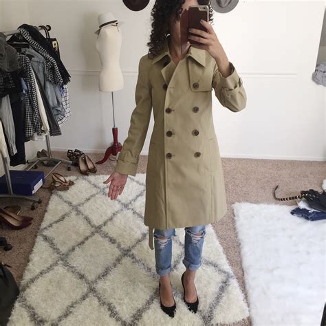 Perfect Petite Trench Coat - Fit Review Friday | Alterations Needed