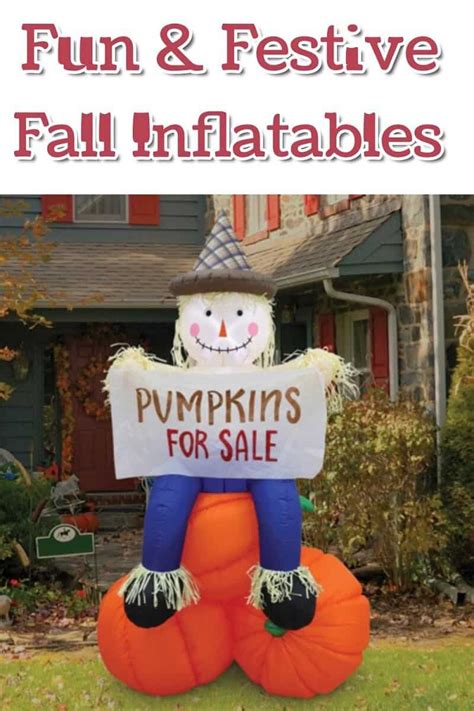 10 Fun Inflatable Fall Yard Decorations (2025)