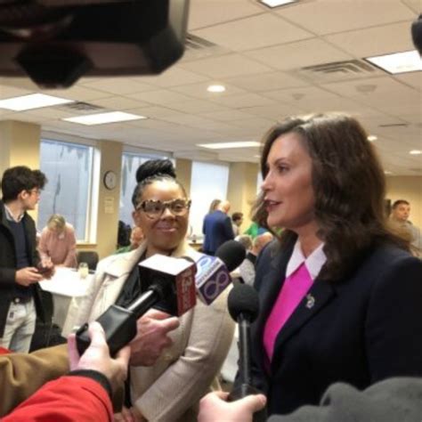 Whitmer, lawmakers and MEA retirees celebrate rollback of pension tax ...