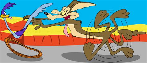 Road Runner Cartoon Landscape 的图像结果