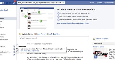 Facebook's New Updates to News Feed,so that you never miss friends ...