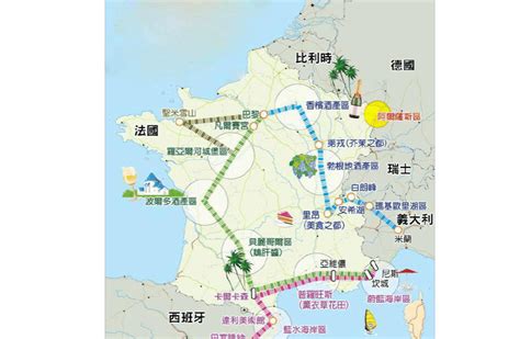 法国旅游地图中文版 法国旅游景点地图_word文档在线阅读与下载_文档网