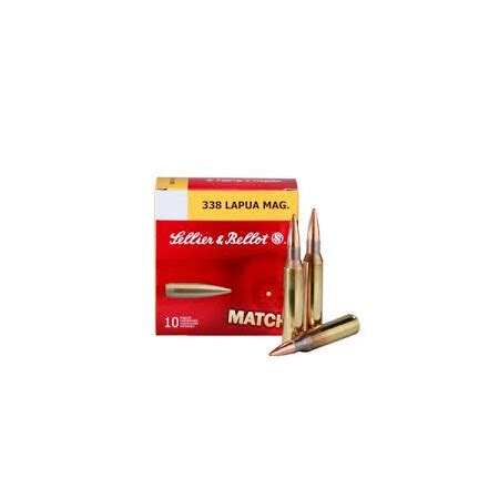 S&B .338 Lap Mag. Sierra-Match, 69,95
