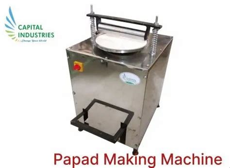 Papad Making Machine. - Automatic Papad Making Machine Manufacturer ...