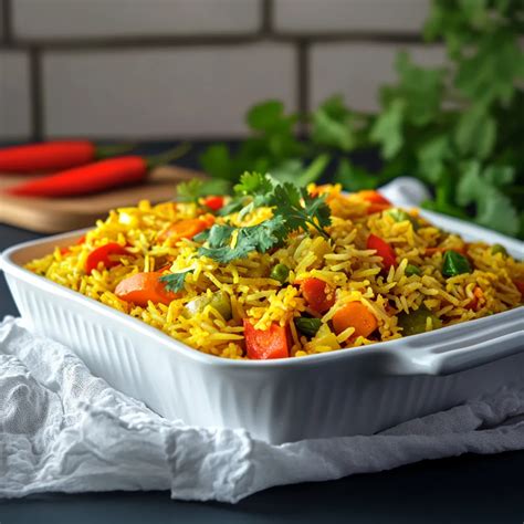 Curried Rice with Vegetables Recipe