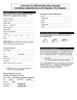 Cap Program Application Form 的图像结果
